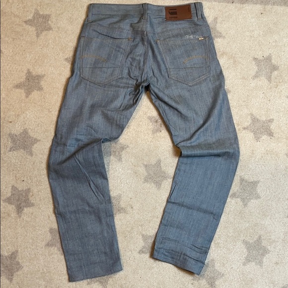 🌟 G-Star RAW 3301 tappered 31x30 light blue jeans new NWOT 🌟 - Picture 5 of 6